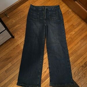 Never worn Cicy Bell Women's High Waisted Baggy Jeans Wide Leg Stretch